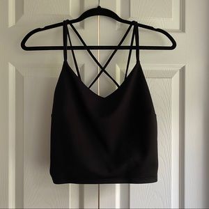Express crop top size large